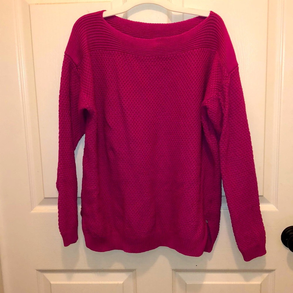 hot pink ralph lauren sweater